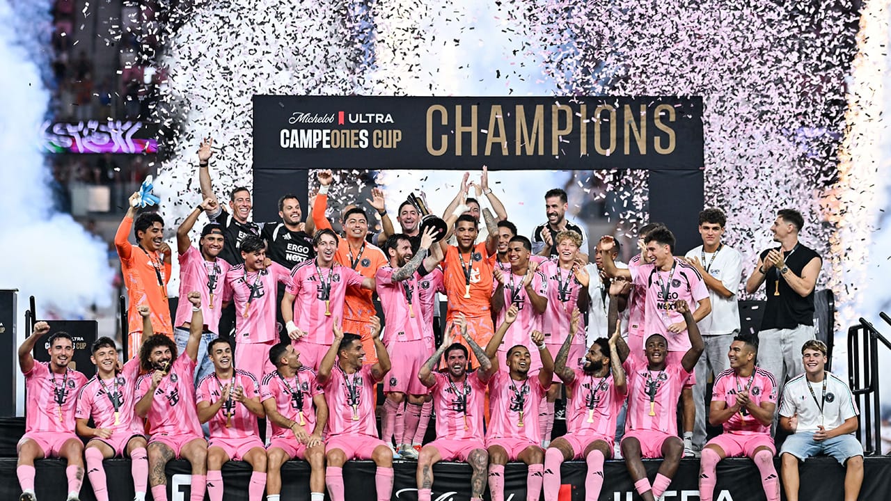 La gloria en las manos; Inter Miami, dueño de la Campeones Cup