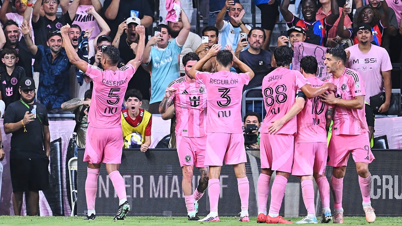 La gloria en las manos; Inter Miami, dueño de la Campeones Cup