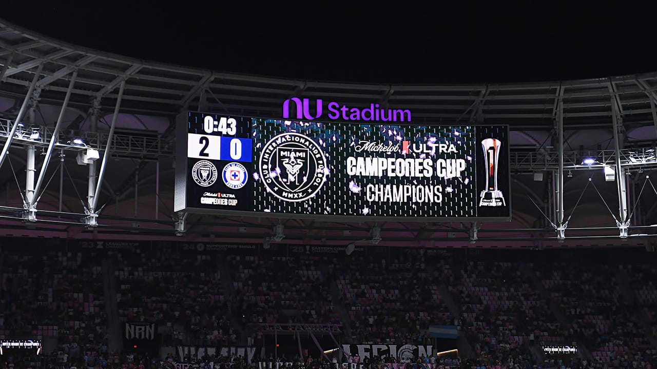 La gloria en las manos; Inter Miami, dueño de la Campeones Cup