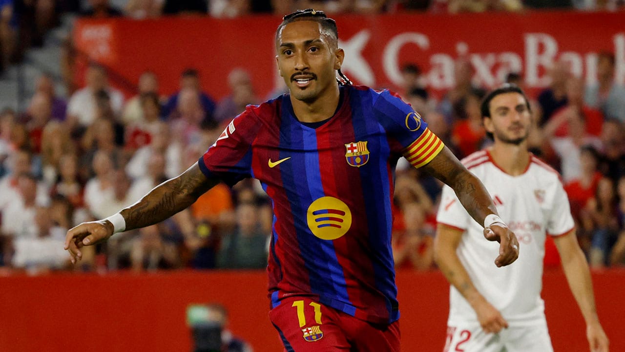 Raphinha está imparable y el Barcelona ya se despegó en La Liga