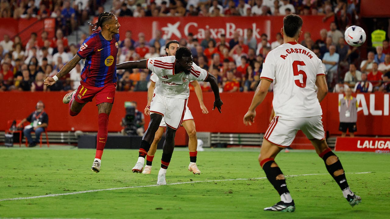 Raphinha está imparable y el Barcelona ya se despegó en La Liga