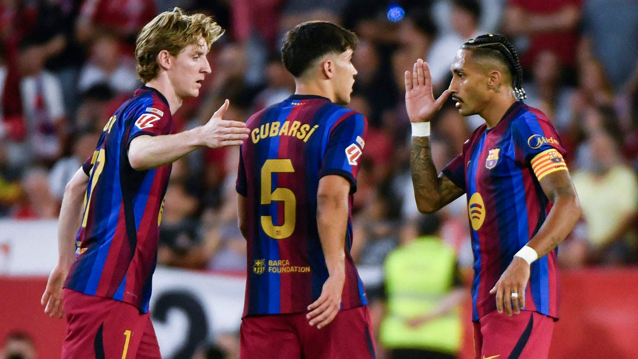 Raphinha está imparable y el Barcelona ya se despegó en La Liga