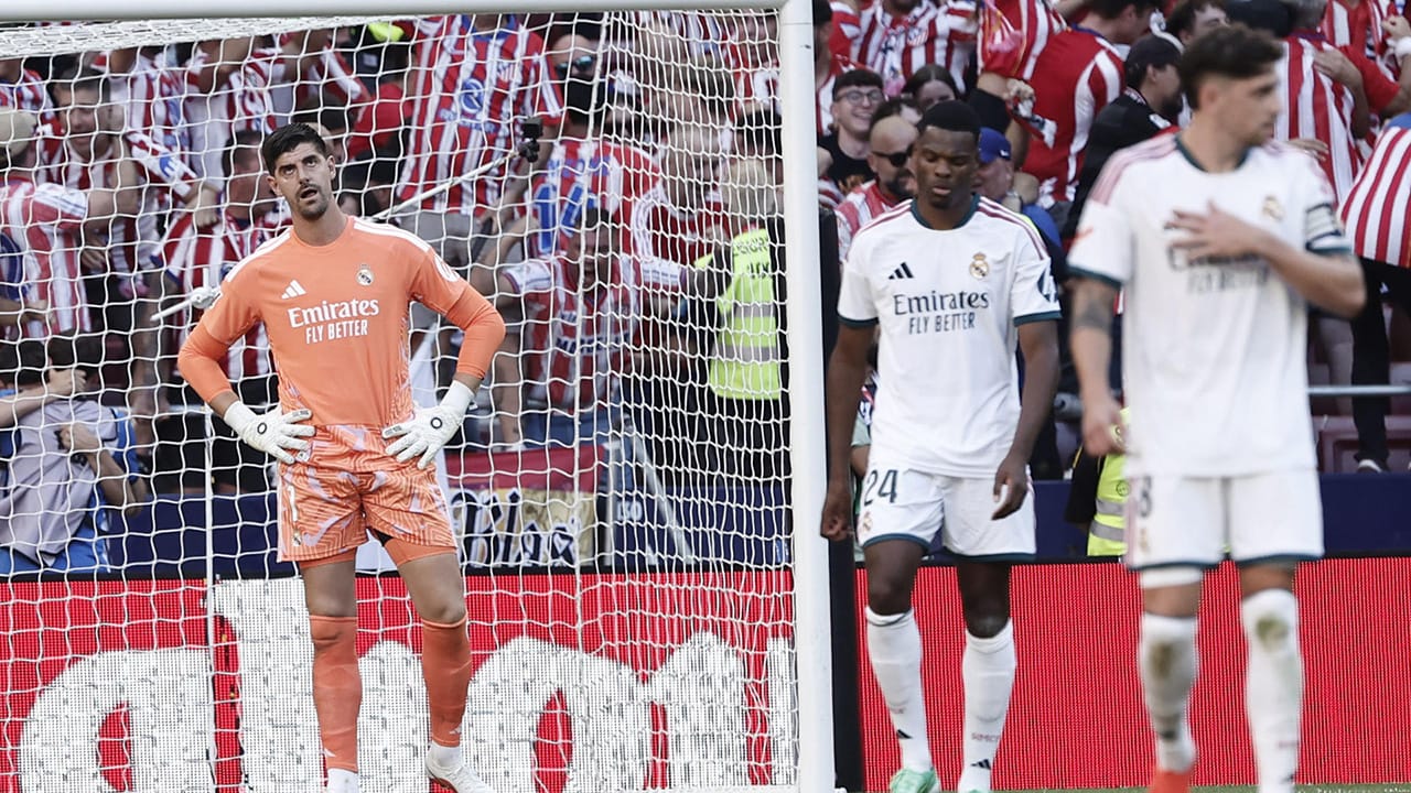 Del enojo a la tristeza: las caras de Real Madrid tras el Derbi