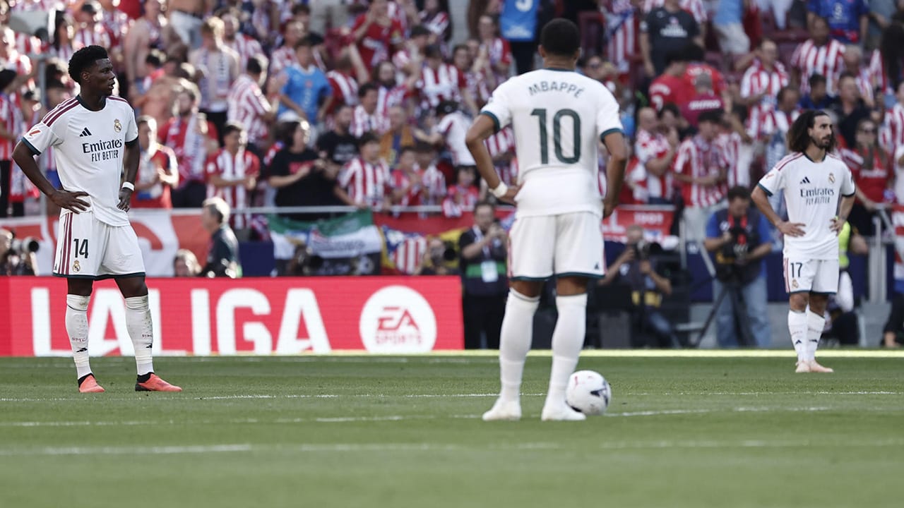 Del enojo a la tristeza: las caras de Real Madrid tras el Derbi