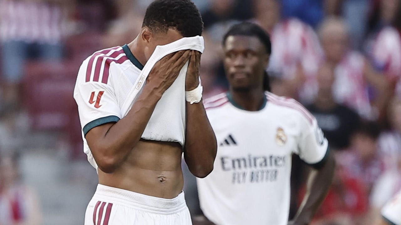 Del enojo a la tristeza: las caras de Real Madrid tras el Derbi