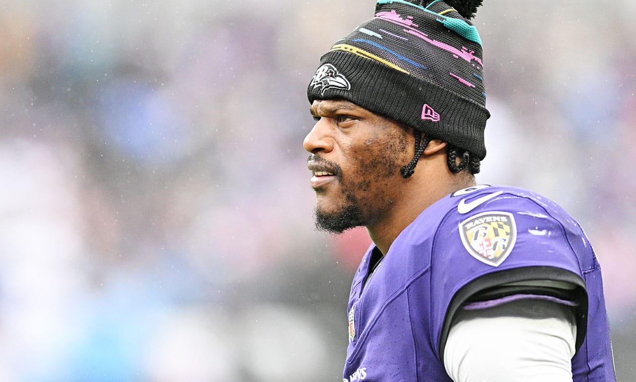 Triunfo agridulce de los Ravens por la lesión de Lamar Jackson