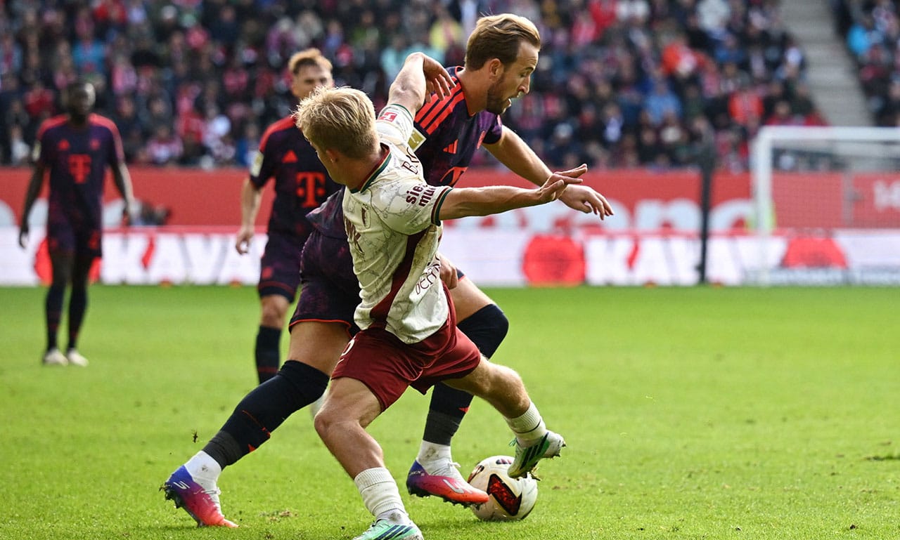 Frustrante empate del Bayern Munich ante el Augsburg