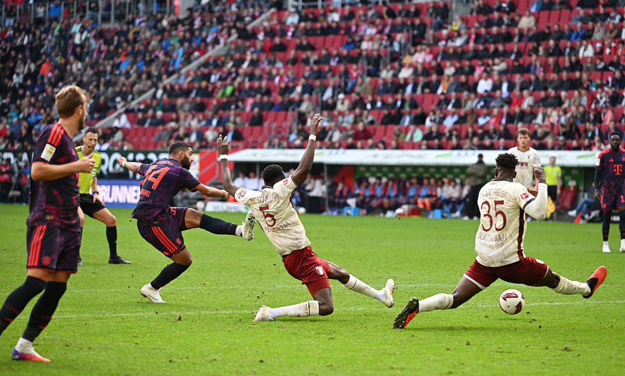 Frustrante empate del Bayern Munich ante el Augsburg