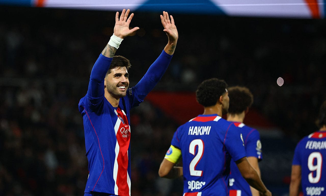 Con equipo alternativo, Paris Saint-Germain borró al Le Mans