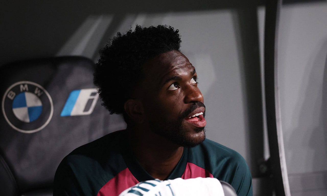 Vinícius Jr. pasó del festejo a la furia en un minuto