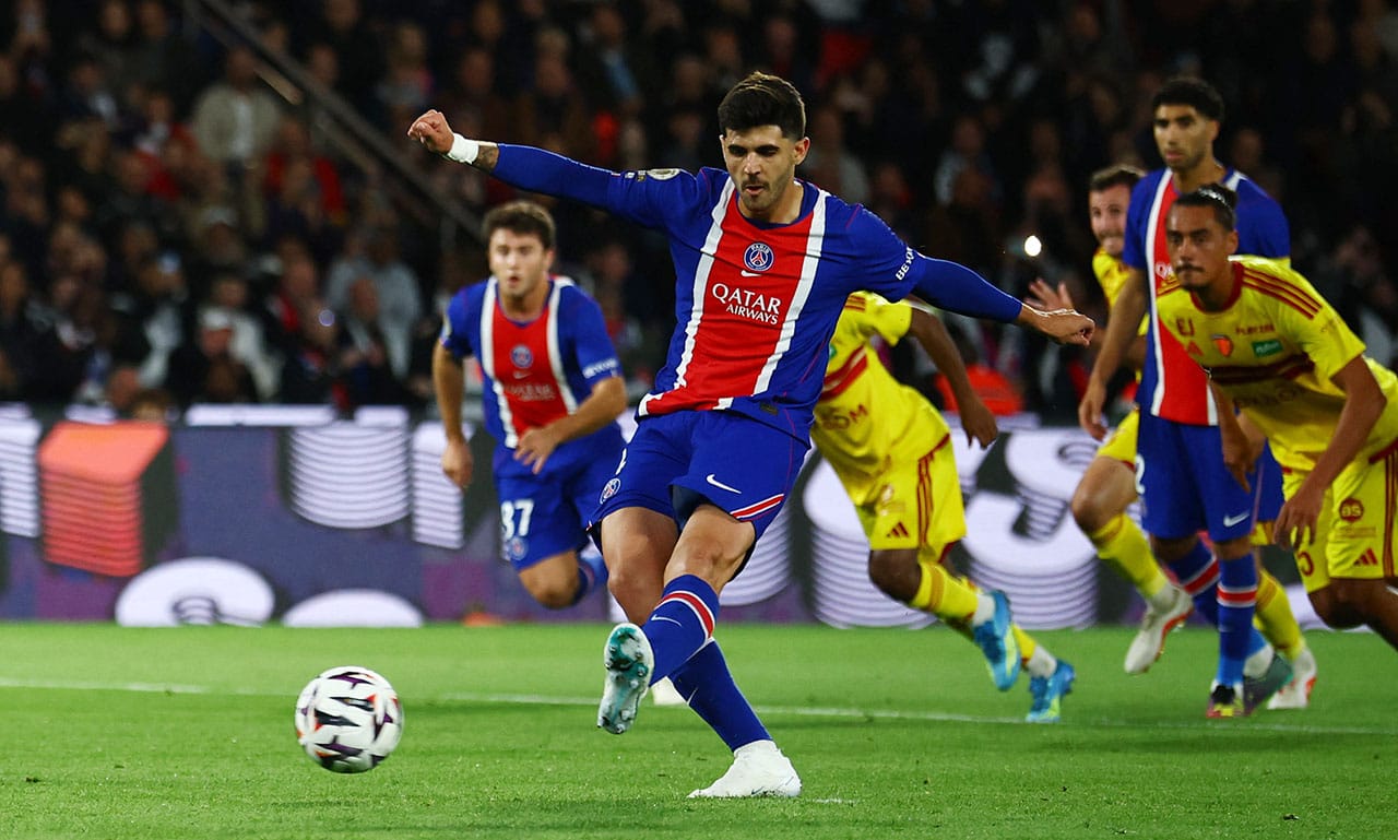 Con equipo alternativo, Paris Saint-Germain borró al Le Mans