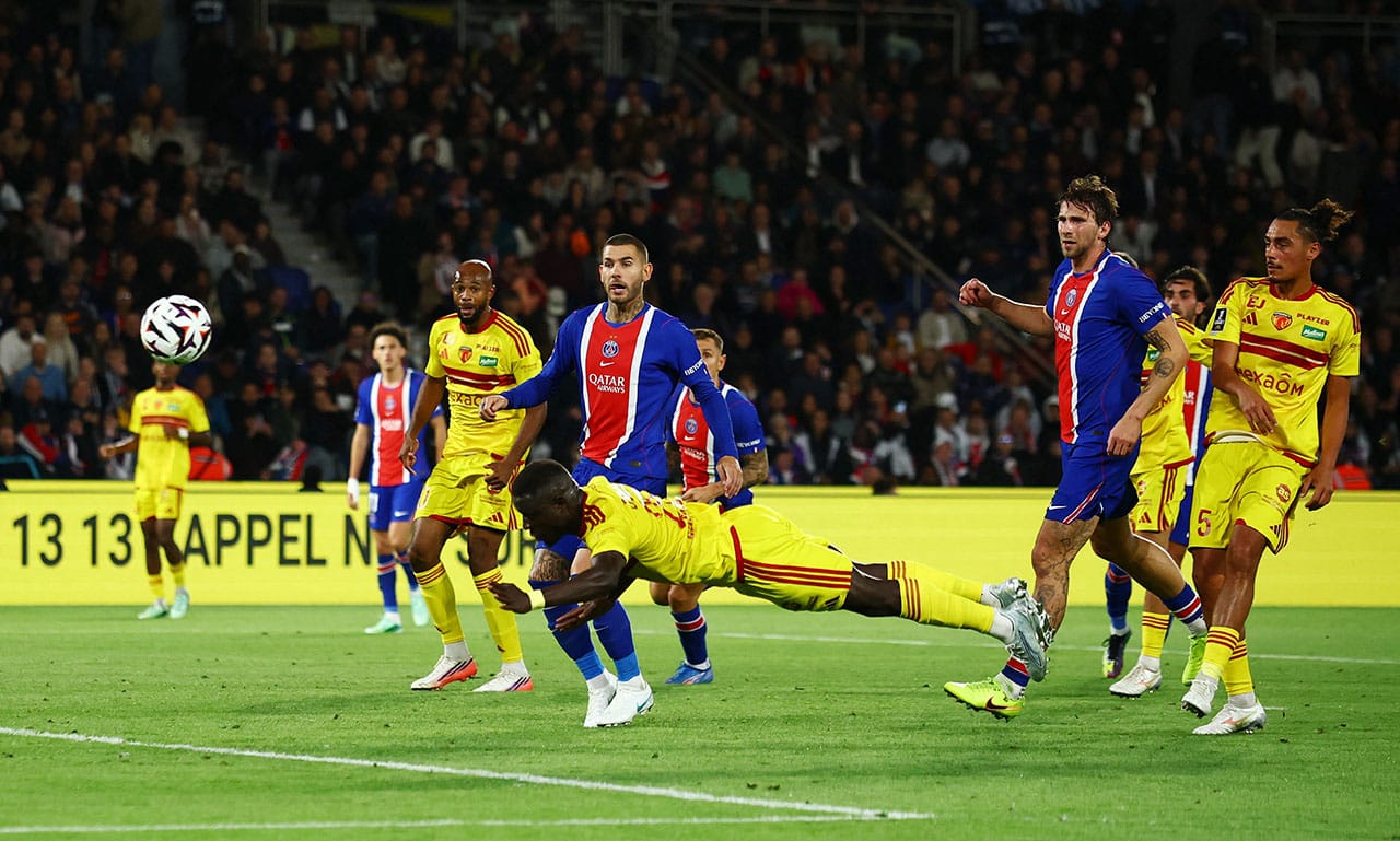 Con equipo alternativo, Paris Saint-Germain borró al Le Mans