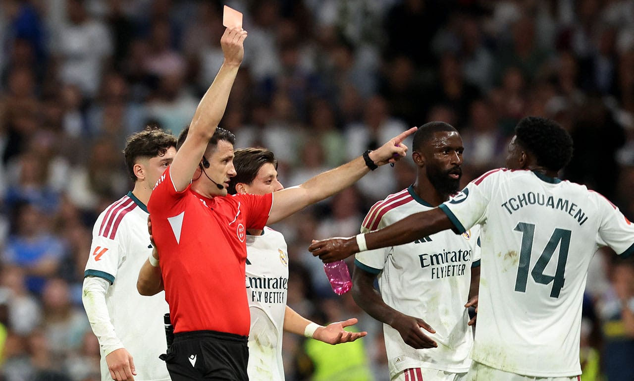Vinícius Jr. pasó del festejo a la furia en un minuto