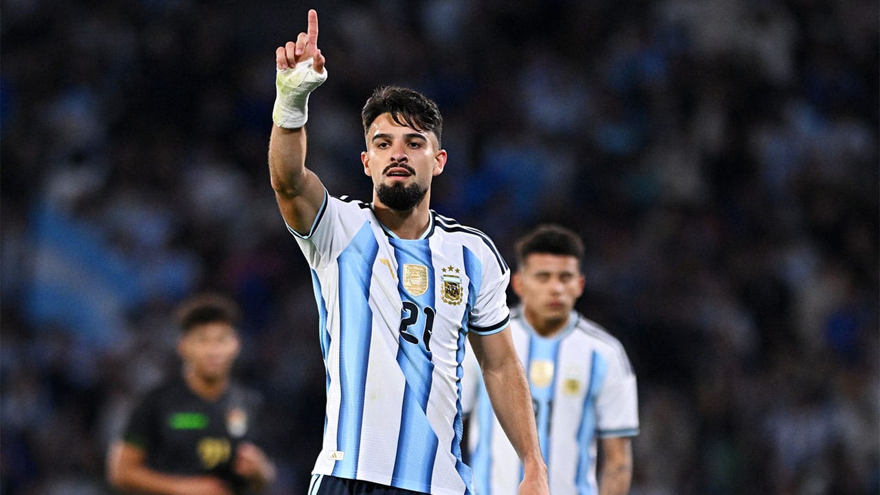Argentina se anota una goleada más, sin Lionel Messi, ante Bolivia