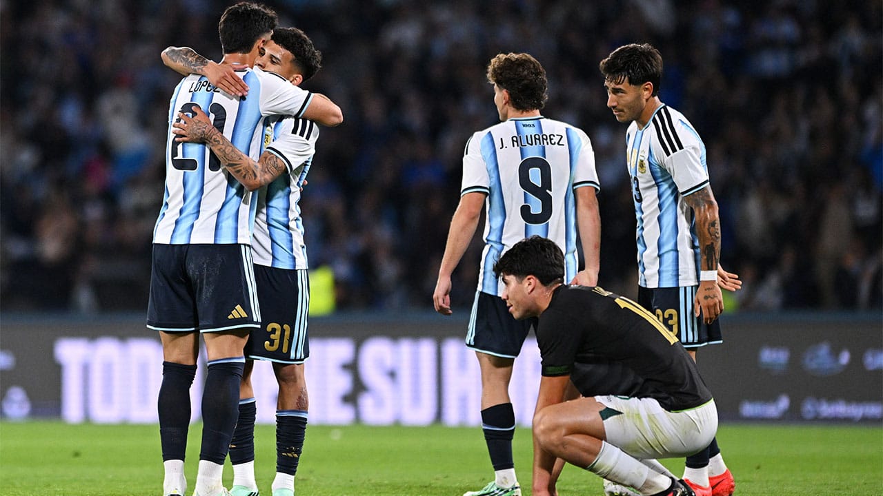 Argentina se anota una goleada más, sin Lionel Messi, ante Bolivia