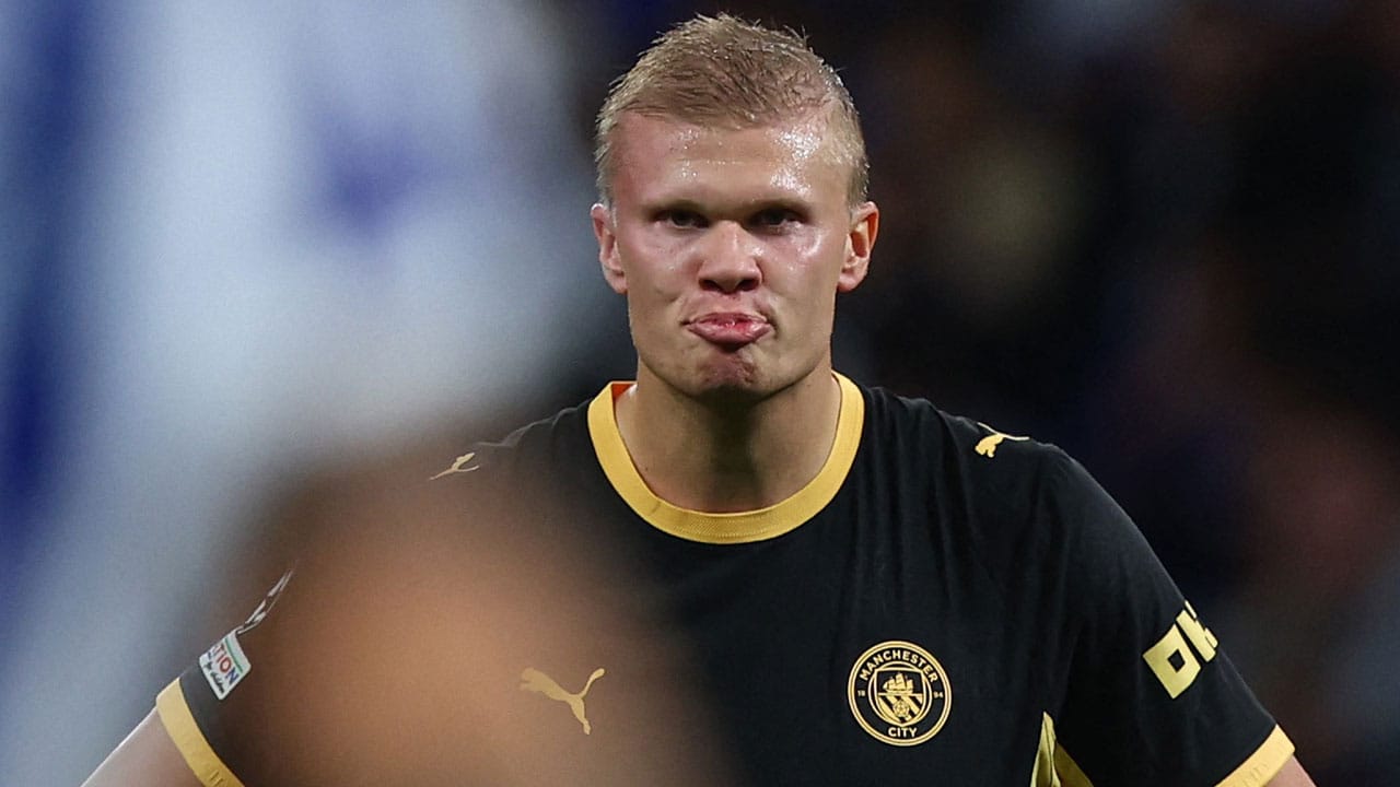 El mensaje de Erling Haaland en medio de la crisis del Manchester City