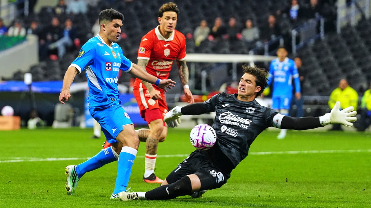 ¿Cómo terminará? Goleada tempranera del campeón Cruz Azul