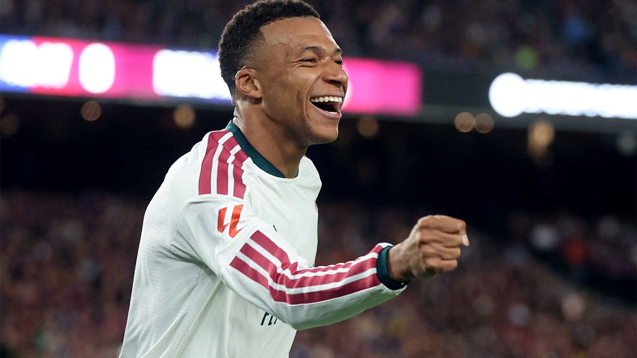 El gol más fácil de Kylian Mbappé ante el Barcelona