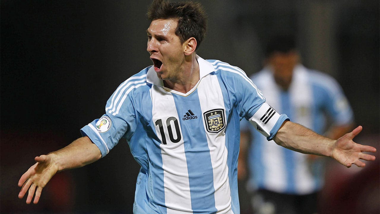 La historia de Lionel Messi con Argentina en fotos