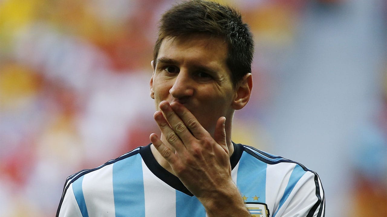 La historia de Lionel Messi con Argentina en fotos