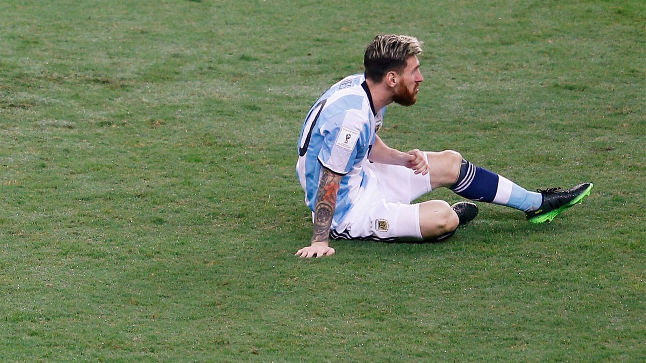 La historia de Lionel Messi con Argentina en fotos
