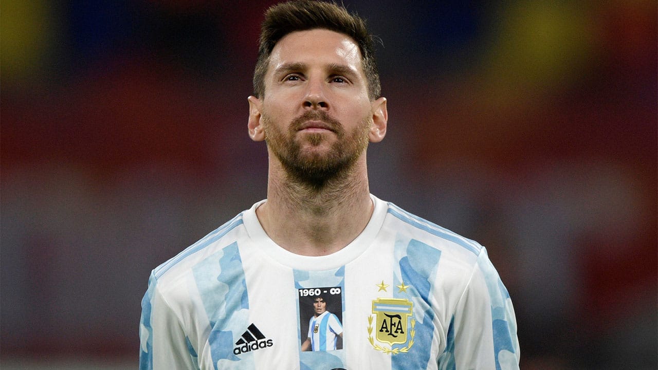 La historia de Lionel Messi con Argentina en fotos