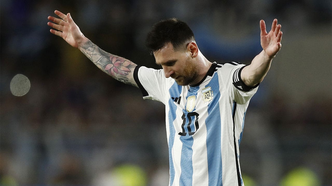 La historia de Lionel Messi con Argentina en fotos