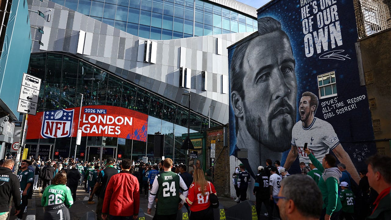 Así se vivió la fiesta de la NFL en la casa del Tottenham
