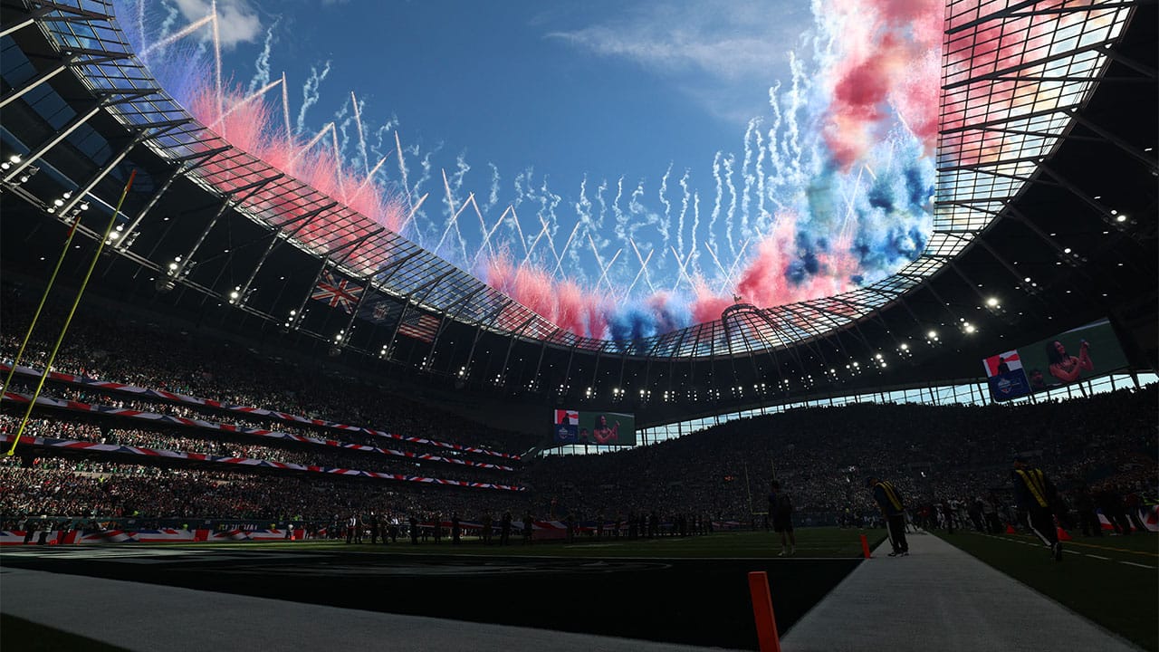 Así se vivió la fiesta de la NFL en la casa del Tottenham