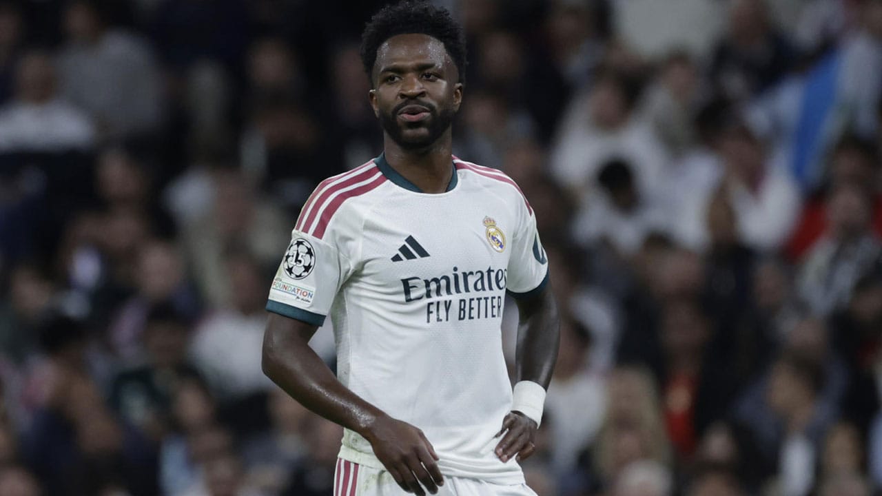 Vinícius Júnior y otro partido donde lidia con la tristeza