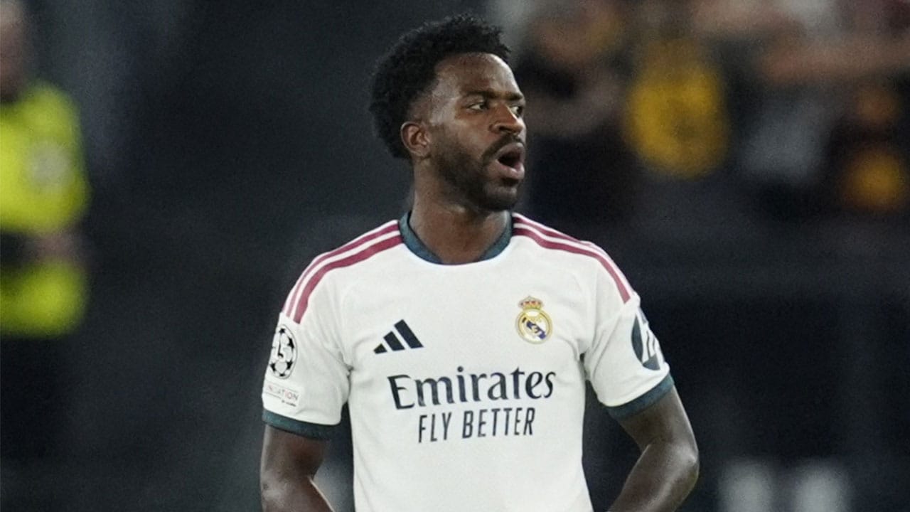 Vinícius Júnior y otro partido donde lidia con la tristeza